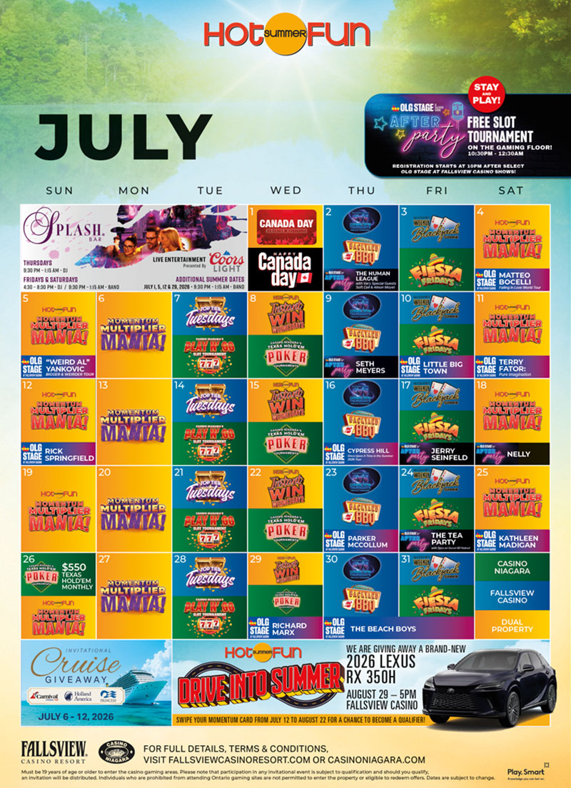 Monthly Calendar