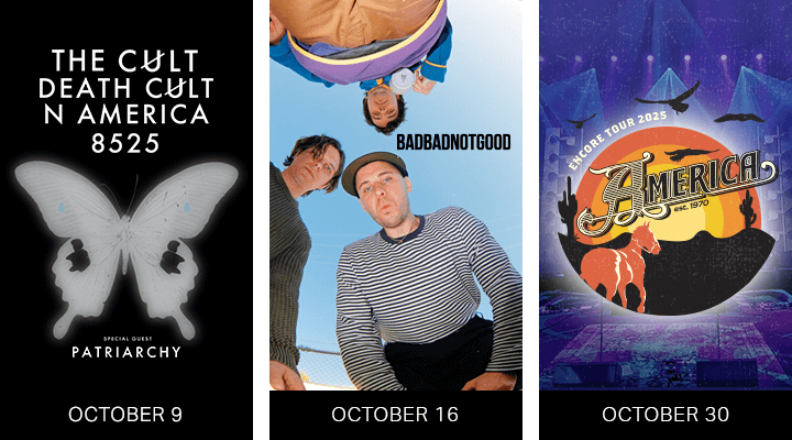 The Cult, BadBadNotGood and America at Fallsview Casino