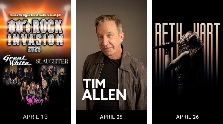 80's Rock Invasion, Tim Allen & Beth Hart at Fallsview Casino