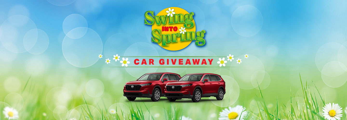 Swing Into Spring Car Giveaway