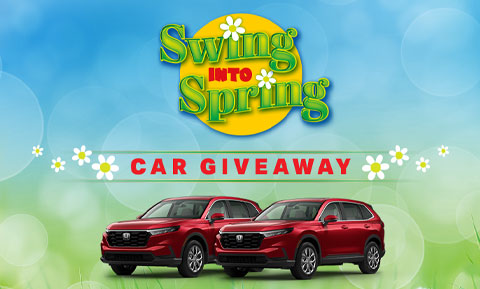 Swing into Spring Car Giveaway